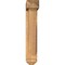 Ekena Millwork Traditional Arts and Crafts Smooth Bracket w/ Offset Brace, Western Red Cedar, 5 1/2"W x 22"D x 30"H BKT0604X22X30TRA03SWR - alternate 3